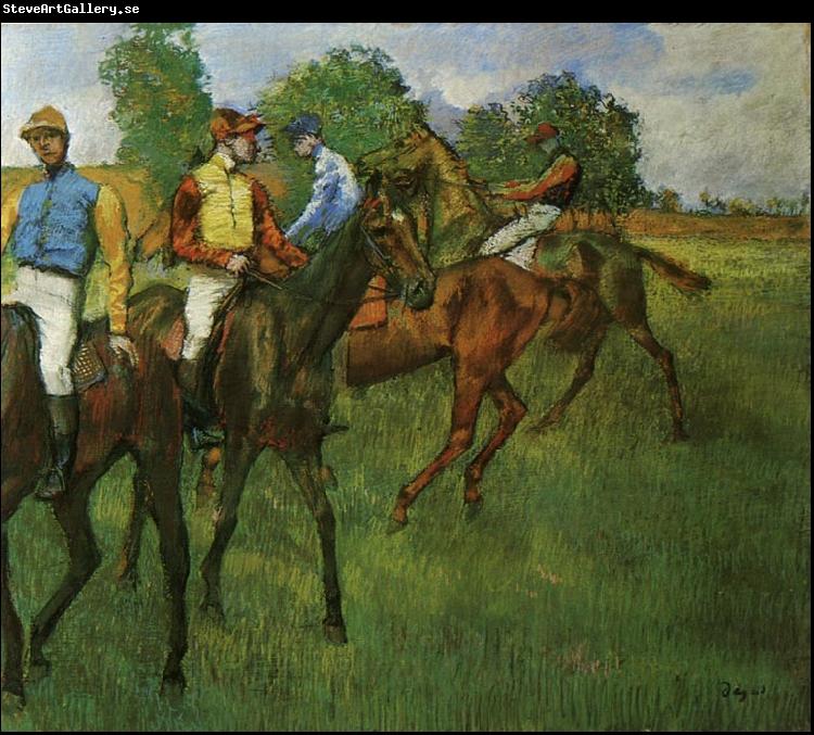 Edgar Degas Race Horses_a